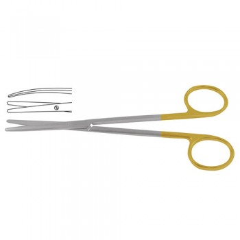 TC Metzenbaum-Fine Dissecting Scissor - Slender Pattern Curved Stainless Steel, 14.5 cm - 5 3/4"